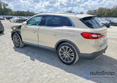 2016 Lincoln Mkx Reserve z USA, uszkodzony, nr VIN 2LMPJ6LRXGBL44078